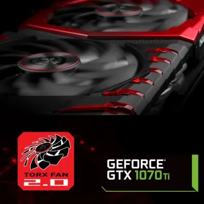 MSI GeForce GTX 1070 Ti GAMING 8G Gaming Ekran Kartı