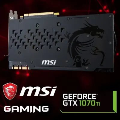 MSI GeForce GTX 1070 Ti GAMING 8G Gaming Ekran Kartı