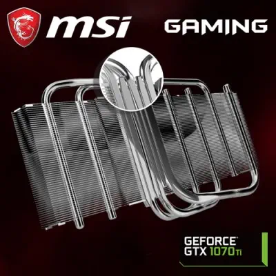 MSI GeForce GTX 1070 Ti GAMING 8G Gaming Ekran Kartı