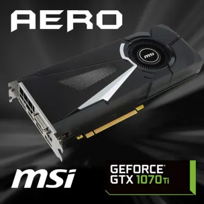 MSI GeForce GTX 1070 Ti AERO 8G Ekran Kartı