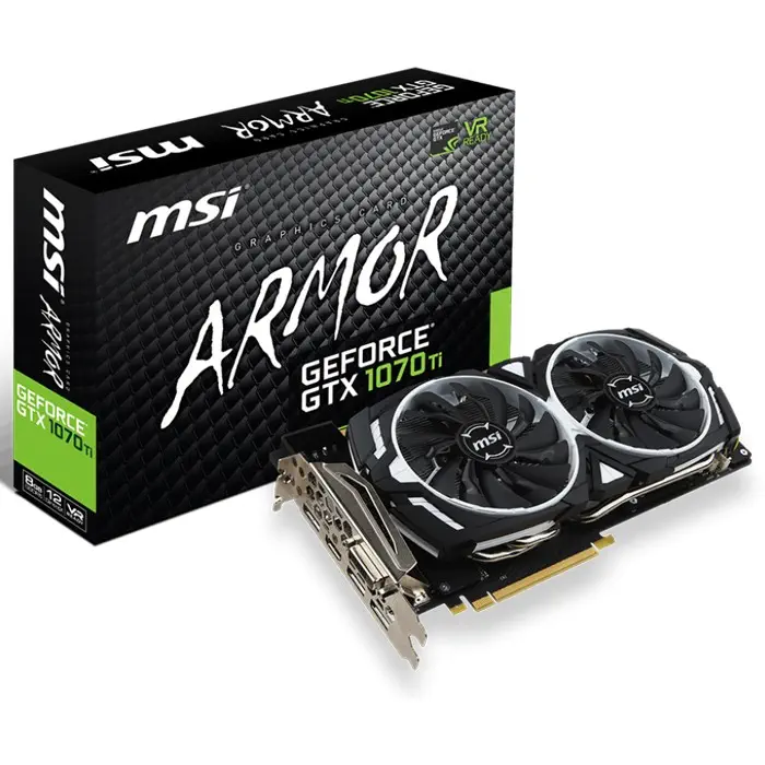 MSI GeForce GTX 1070 Ti Armor 8G Ekran Kartı
