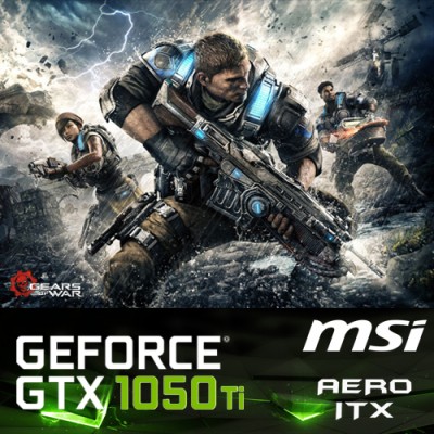 MSI GeForce GTX 1050 Ti AERO ITX 4G OCV1 Ekran Kartı