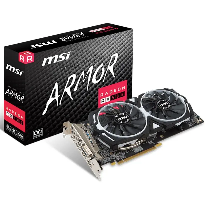 MSI Radeon RX 580 Armor 8G OC Gaming Ekran Kartı