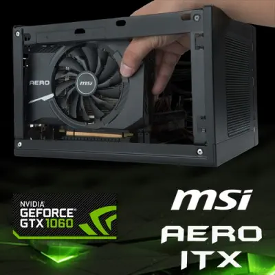 Msi GeForce GTX 1060 Aero ITX 6G OC Ekran Kartı