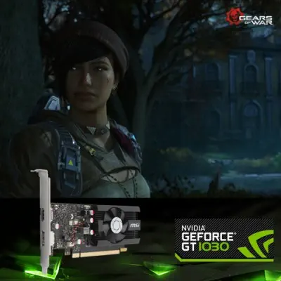MSI GeForce GT 1030 2G LP OC Ekran Kartı