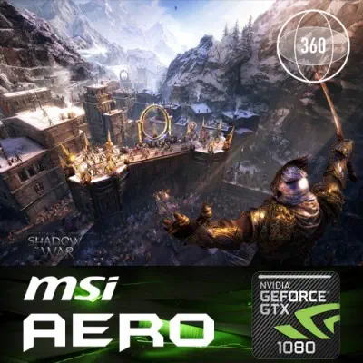 MSI GeForce GTX 1080 AERO 8G OC GDDR5X DX12 - incehesap.com
