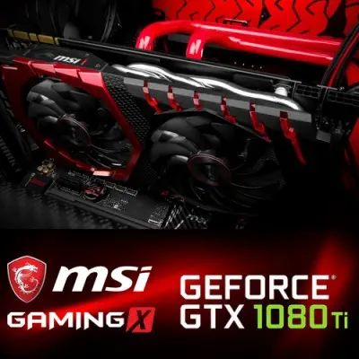 MSI GeForce GTX 1080 Ti GAMING X 11G Gaming Ekran Kartı