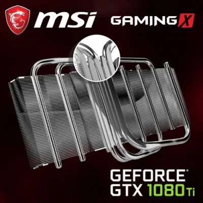 MSI GeForce GTX 1080 Ti GAMING X 11G Gaming Ekran Kartı