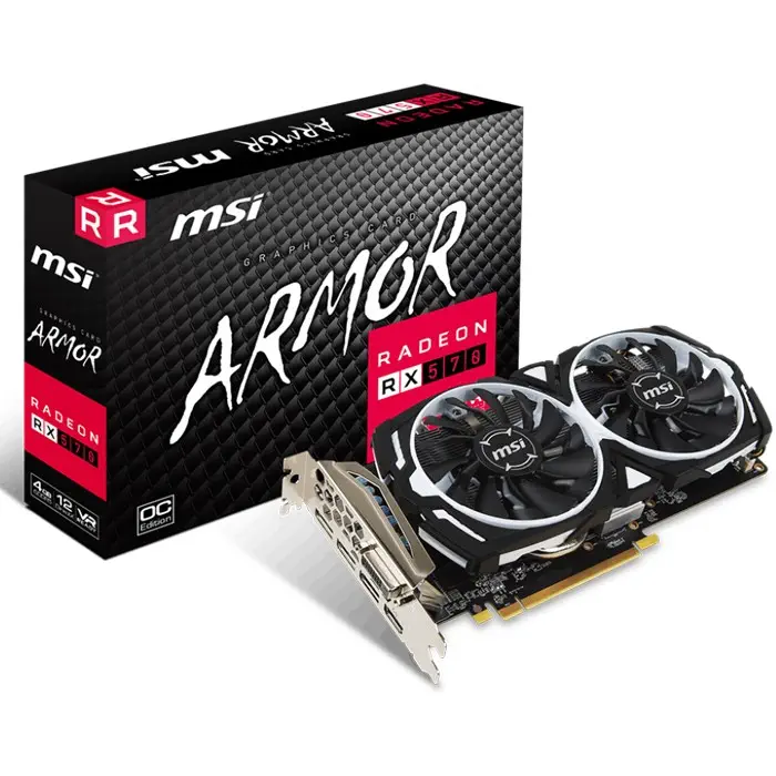 MSI Radeon RX 570 ARMOR 4G OC Ekran Kartı