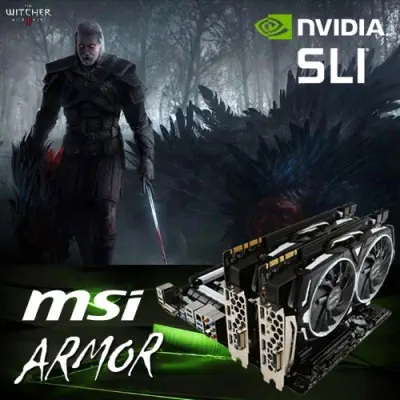 MSI GeForce GTX 1080 ARMOR 8G OC Ekran Kartı