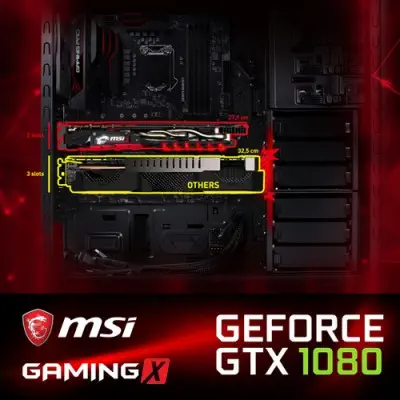 MSI GeForce GTX 1080 GAMING X 8G Gaming Ekran Kartı