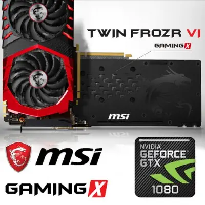 MSI GeForce GTX 1080 GAMING X 8G Gaming Ekran Kartı