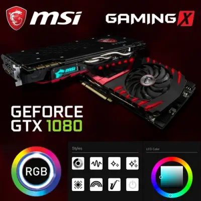 MSI GeForce GTX 1080 GAMING X 8G Gaming Ekran Kartı