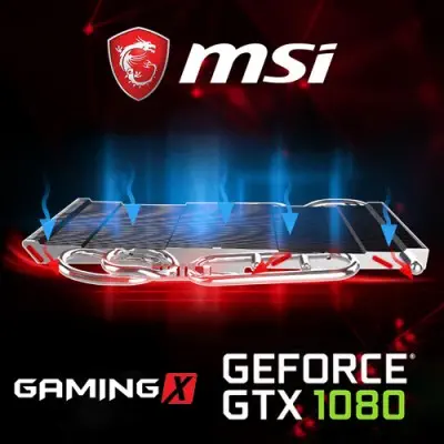 MSI GeForce GTX 1080 GAMING X 8G Gaming Ekran Kartı