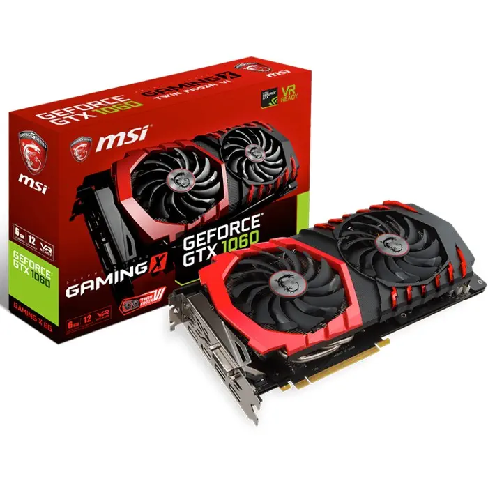 MSI GeForce GTX 1060 GAMING X 6G Gaming Ekran Kartı