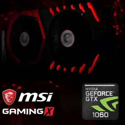 MSI GeForce GTX 1060 GAMING X 6G Gaming Ekran Kartı