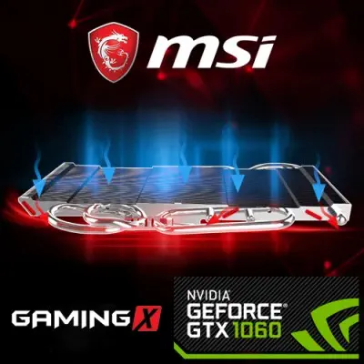 MSI GeForce GTX 1060 GAMING X 6G Gaming Ekran Kartı