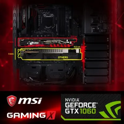 MSI GeForce GTX 1060 GAMING X 6G Gaming Ekran Kartı