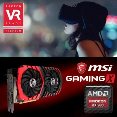 MSI Radeon RX 580 GAMING X 4G Gaming Ekran Kartı