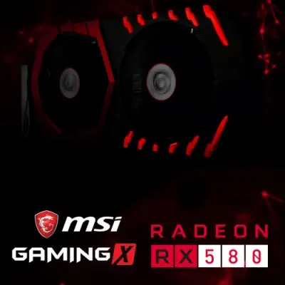 MSI Radeon RX 580 GAMING X 4G Gaming Ekran Kartı