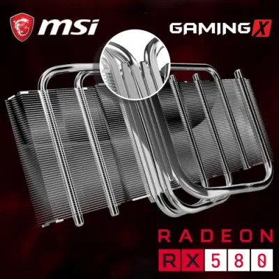 MSI Radeon RX 580 GAMING X 4G Gaming Ekran Kartı