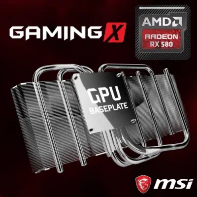 MSI Radeon RX 580 GAMING X 4G Gaming Ekran Kartı