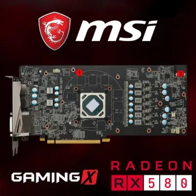 MSI Radeon RX 580 GAMING X 4G Gaming Ekran Kartı