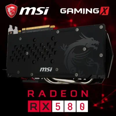 MSI Radeon RX 580 GAMING X 4G Gaming Ekran Kartı