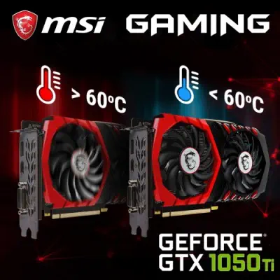 MSI GeForce GTX 1050 Ti GAMING 4G Gaming Ekran Kartı