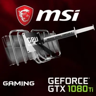 MSI GeForce GTX 1080 Ti GAMING 11G Gaming Ekran Kartı