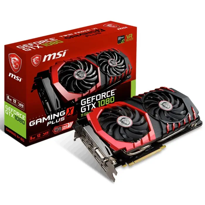 MSI GeForce GTX 1080 GAMING X PLUS 8G Gaming Ekran Kartı