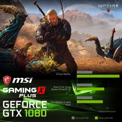 MSI GeForce GTX 1080 GAMING X PLUS 8G Gaming Ekran Kartı