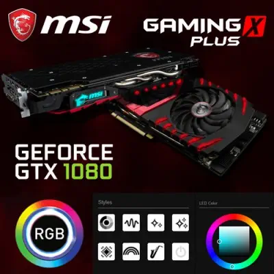 MSI GeForce GTX 1080 GAMING X PLUS 8G Gaming Ekran Kartı