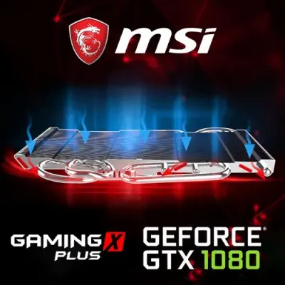 MSI GeForce GTX 1080 GAMING X PLUS 8G Gaming Ekran Kartı