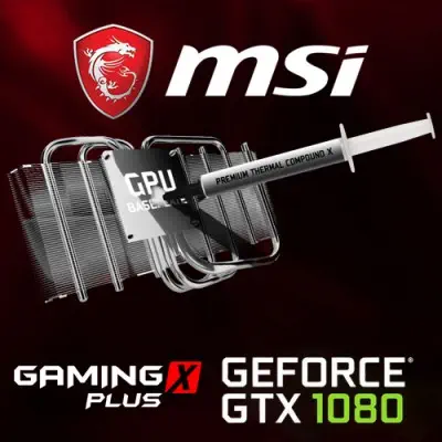 MSI GeForce GTX 1080 GAMING X PLUS 8G Gaming Ekran Kartı