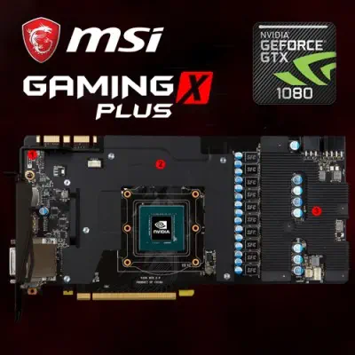 MSI GeForce GTX 1080 GAMING X PLUS 8G Gaming Ekran Kartı