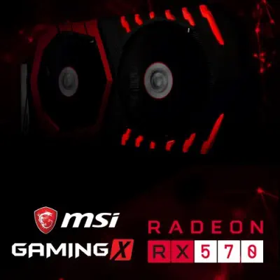 MSI Radeon RX 570 GAMING X 4G Gaming Ekran Kartı