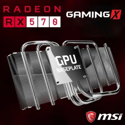 MSI Radeon RX 570 GAMING X 4G Gaming Ekran Kartı