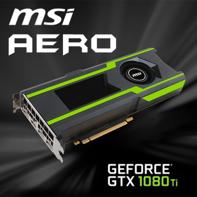 MSI GeForce GTX 1080 Ti AERO 11G OC Ekran Kartı