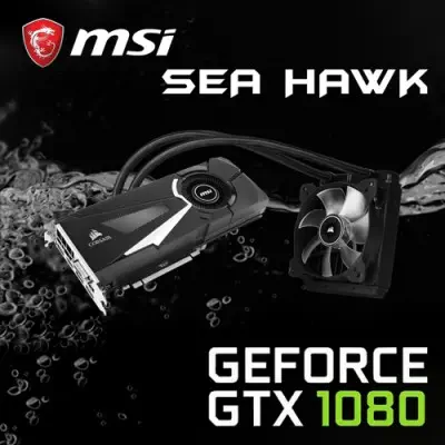 MSI GeForce GTX 1080 SEA HAWK X Gaming Ekran Kartı