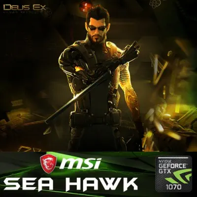 MSI GeForce GTX 1070 SEA HAWK EK X Gaming Ekran Kartı