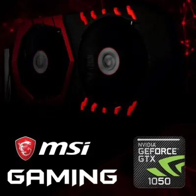 MSI GeForce GTX 1050 GAMING 2G Gaming Ekran Kartı