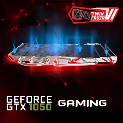 MSI GeForce GTX 1050 GAMING 2G Gaming Ekran Kartı