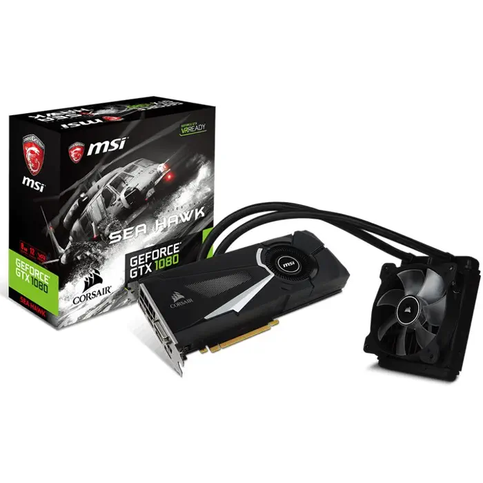 MSI GeForce GTX 1080 SEA HAWK Gaming Ekran Kartı