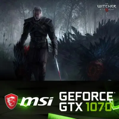 MSI GeForce GTX 1070 QUICK SILVER 8G OC Gaming Ekran Kartı