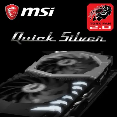 MSI GeForce GTX 1070 QUICK SILVER 8G OC Gaming Ekran Kartı