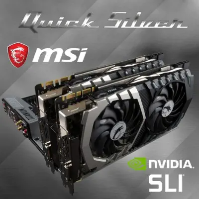 MSI GeForce GTX 1070 QUICK SILVER 8G OC Gaming Ekran Kartı