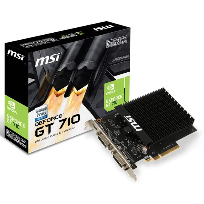 MSI GeForce GT 710 2GD3H H2D Ekran Kartı