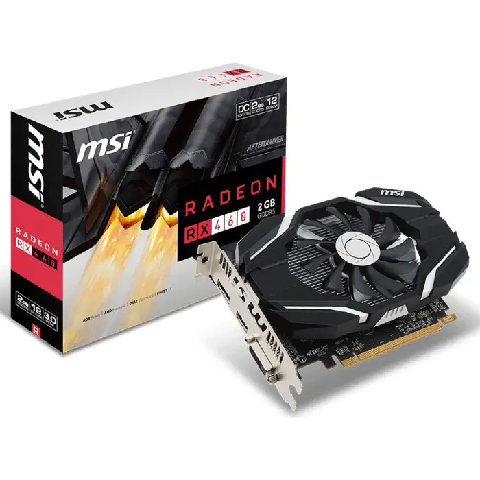 MSI Radeon RX 460 2G OC Ekran Kartı