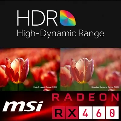 MSI Radeon RX 460 4G OC Ekran Kartı